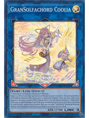 GranSolfachord Coolia - CYAC-EN049 - Super Rare