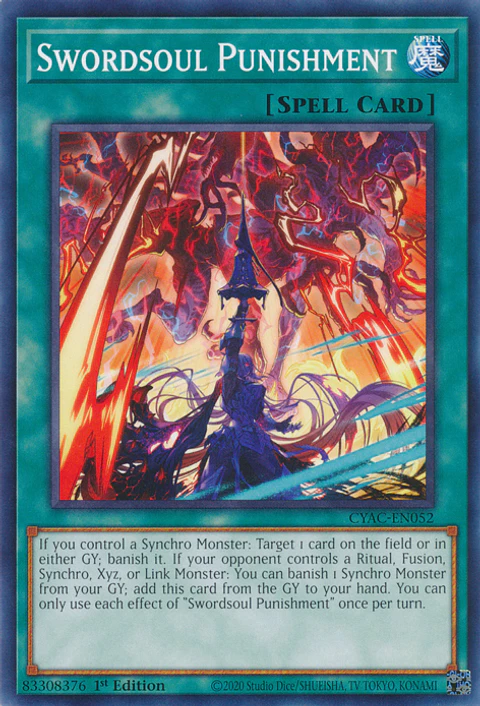 Swordsoul Punishment - CYAC-EN052 - Common