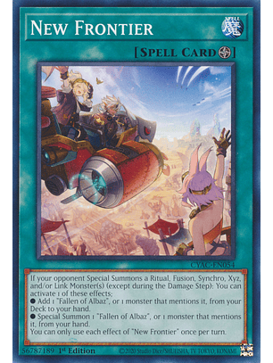 New Frontier - CYAC-EN054 - Common