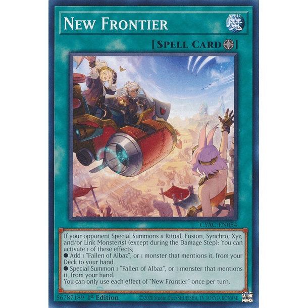 New Frontier - CYAC-EN054 - Common