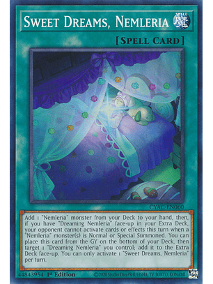 Sweet Dreams, Nemleria - CYAC-EN060 - Common