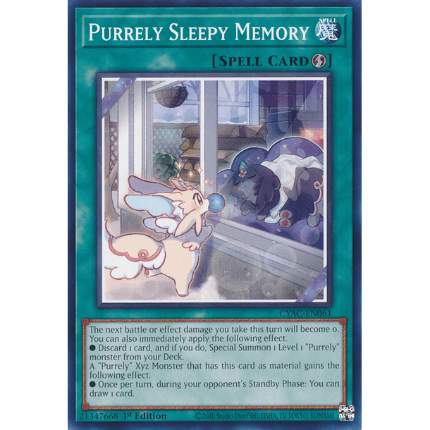 Purrely Sleepy Memory - CYAC-EN061 - Common
