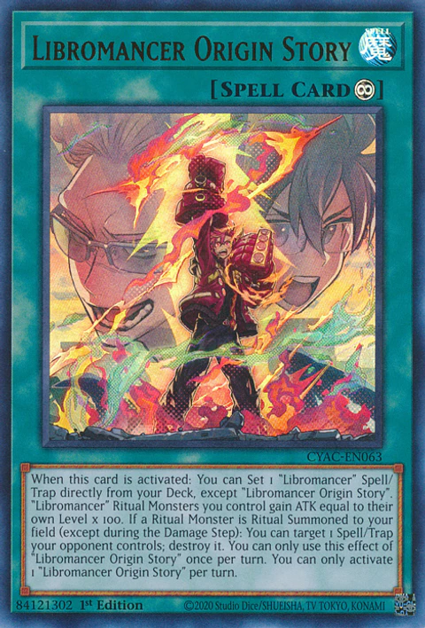 Libromancer Origin Story - CYAC-EN063 - Ultra Rare