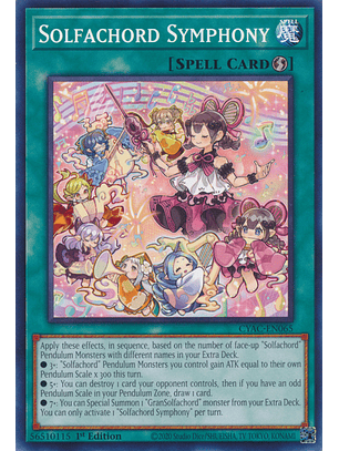 Solfachord Symphony - CYAC-EN065 - Common 