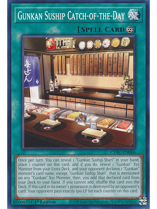 Gunkan Suship Catch-of-the-Day - CYAC-EN066 - Common