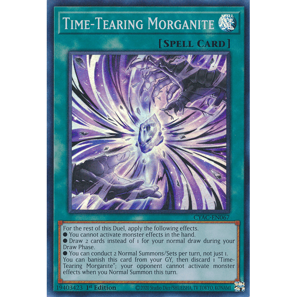 Time-Tearing Morganite - CYAC-EN067 - Super Rare