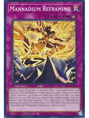 Mannadium Reframing - CYAC-EN073 - Common