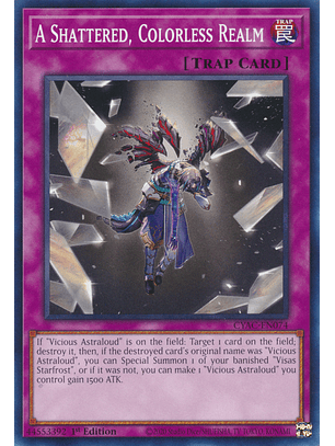 A Shattered, Colorless Realm - CYAC-EN074 - Common