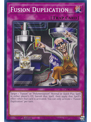 Fusion Duplication - CYAC-EN077 - Common