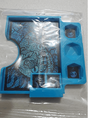 Porta Commander PVC MTG  - Azul Island