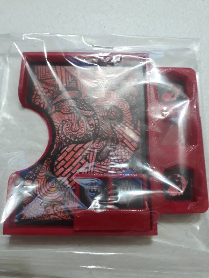 Porta Commander PVC MTG  - Rojo Mountain 1