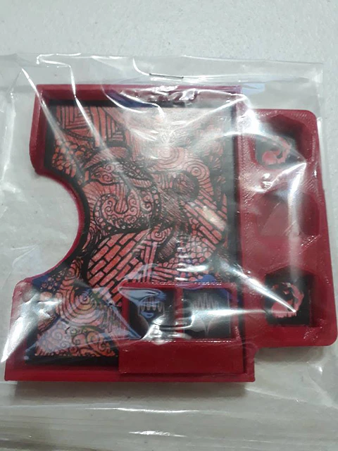 Porta Commander PVC MTG  - Rojo Mountain