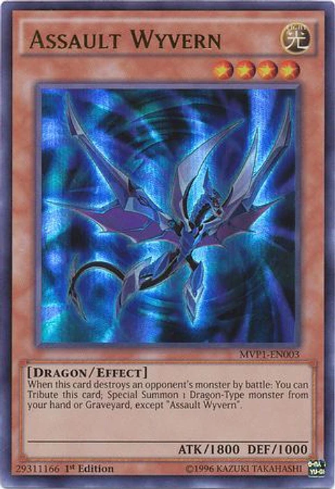 Assault Wyvern - MVP1-EN003 - Ultra Rare