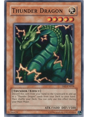 Thunder Dragon - DB2-EN058 - Common