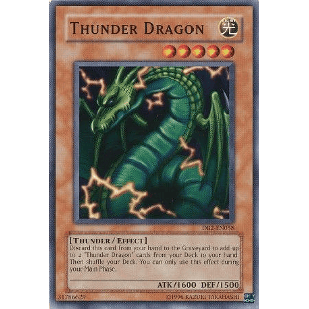 Thunder Dragon - DB2-EN058 - Common