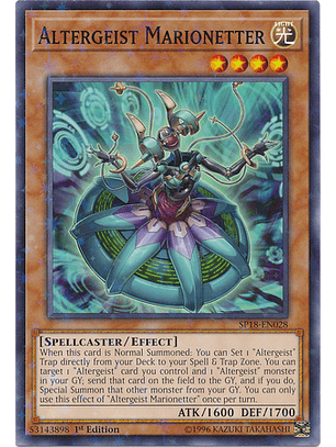 Altergeist Marionetter - SP18-EN028 - Starfoil Rare