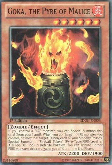 Goka, the Pyre of Malice - SDOK-EN006 - Common