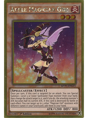 Apple Magician Girl - MVP1-ENG15 - Gold Rare