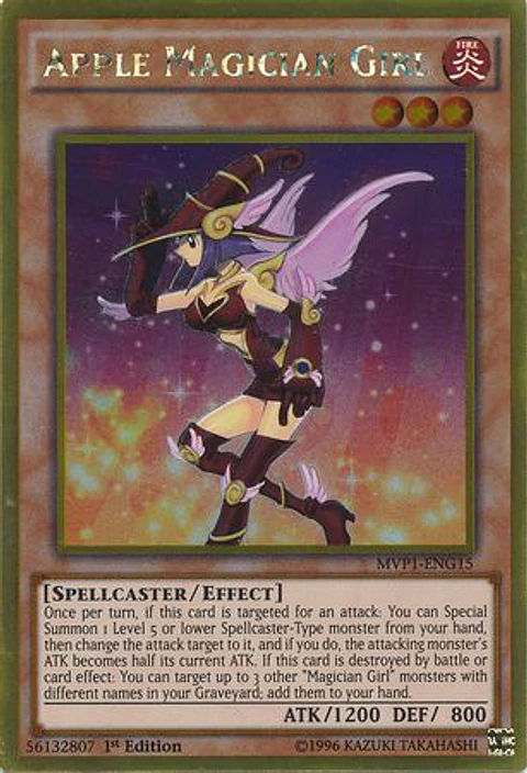 Apple Magician Girl - MVP1-ENG15 - Gold Rare