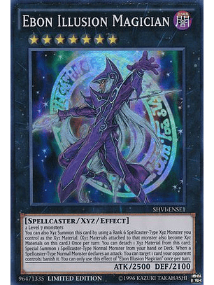 Ebon Illusion Magician - SHVI-ENSE1 - Super Rare Limited Edition