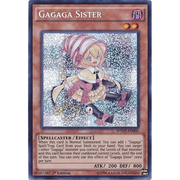 Gagaga Sister - WSUP-EN006 - Prismatic Secret Rare 