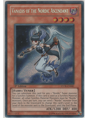 Vanadis of the Nordic Ascendant - STOR-SP081 - Secret Rare  (Español Light Played)