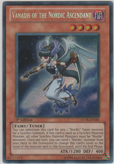 Vanadis of the Nordic Ascendant - STOR-SP081 - Secret Rare  (Español Light Played)