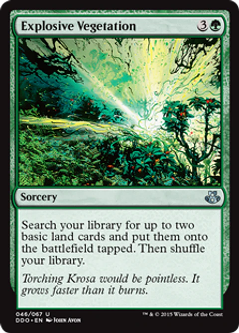Explosive Vegetation - EVK