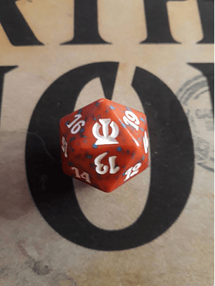 Dado Contador de vida - Rojo - Theros