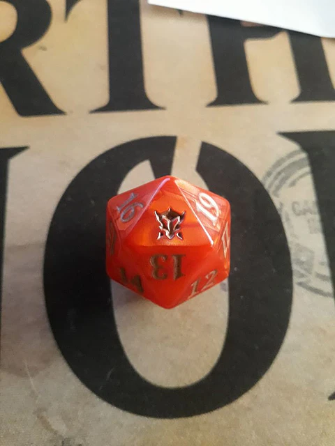 Dado Contador de vida - Rojo - Dragons of Tarkir