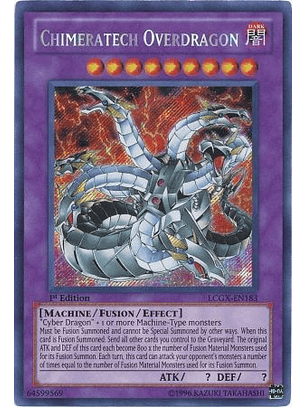 Chimeratech Overdragon - LCGX-EN183 - Secret Rare