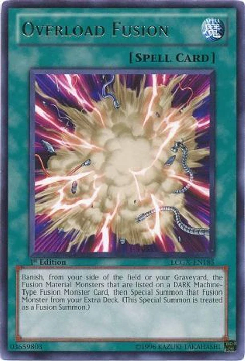 Overload Fusion - LCGX-EN185 - Rare