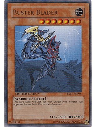 Buster Blader - YAP1-EN006 - Ultra Rare