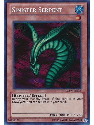 Sinister Serpent - LCYW-EN154 - Secret Rare