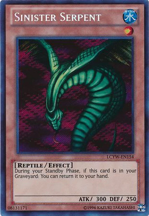 Sinister Serpent - LCYW-EN154 - Secret Rare