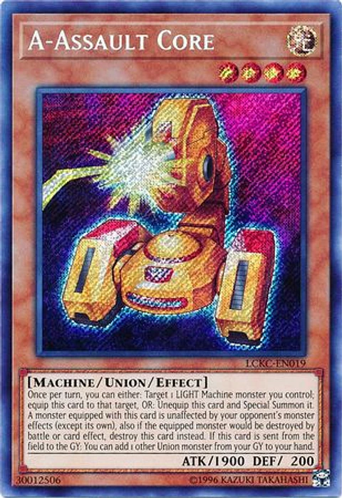 A-Assault Core - LCKC-EN019 - Secret Rare 