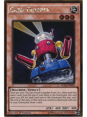 Card Trooper - PGL2-EN028 - Gold Rare