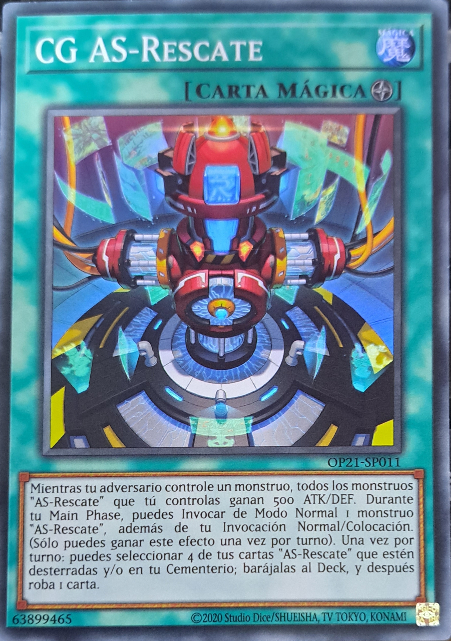 Rescue-ACE HQ - OP21-EN011 - Super Rare 1