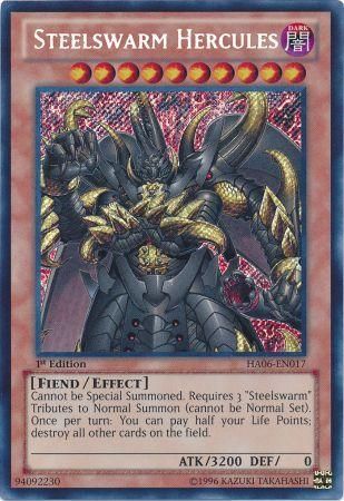 Steelswarm Hercules - HA06-EN017 - Secret Rare 1