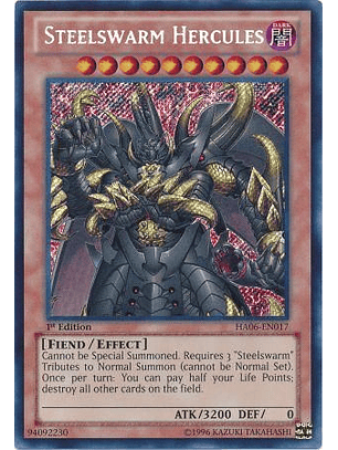 Steelswarm Hercules - HA06-EN017 - Secret Rare