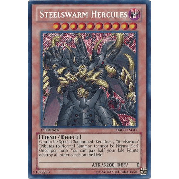 Steelswarm Hercules - HA06-EN017 - Secret Rare