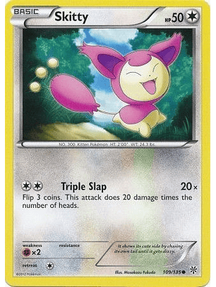 Skitty - 109/135 - Common - PLS