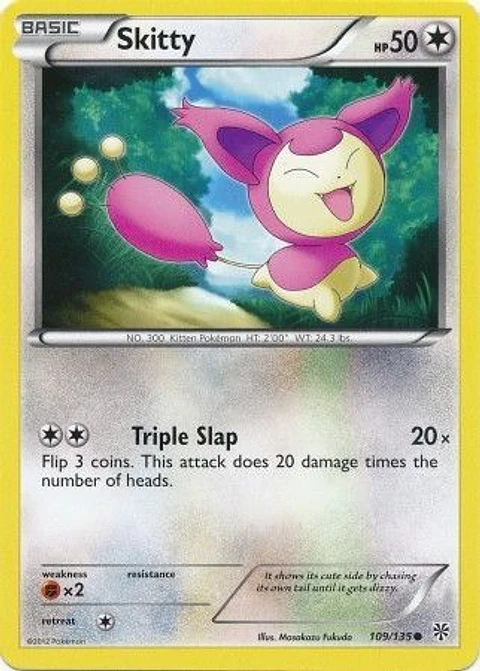 Skitty - 109/135 - Common - PLS