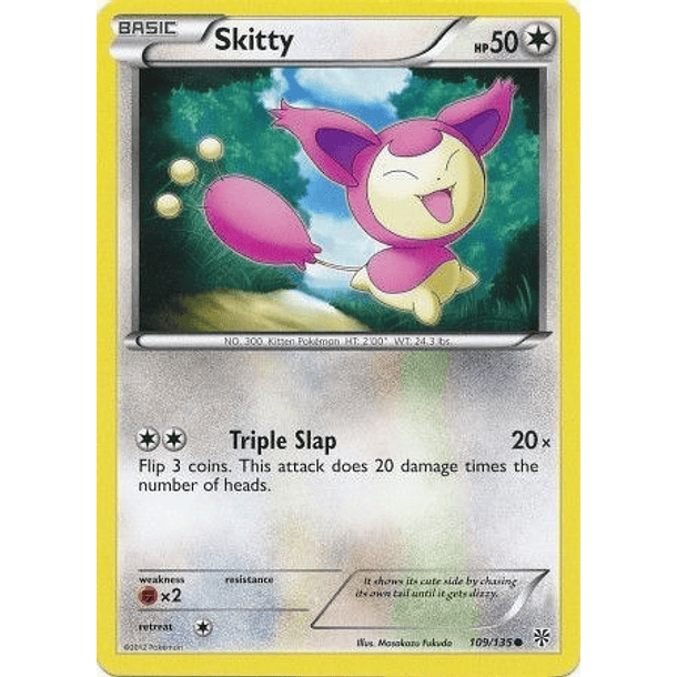 Skitty - 109/135 - Common