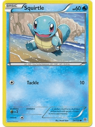 Squirtle - 24/135 - Common 