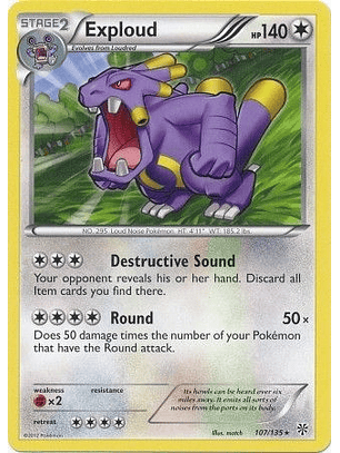 Exploud - 107/135 - Rare