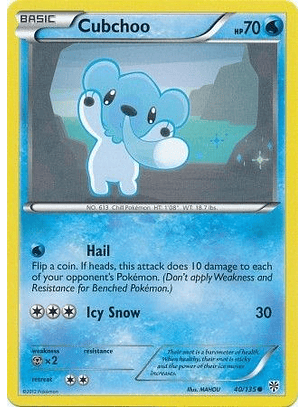 Cubchoo - 40/135 - Common - PLS