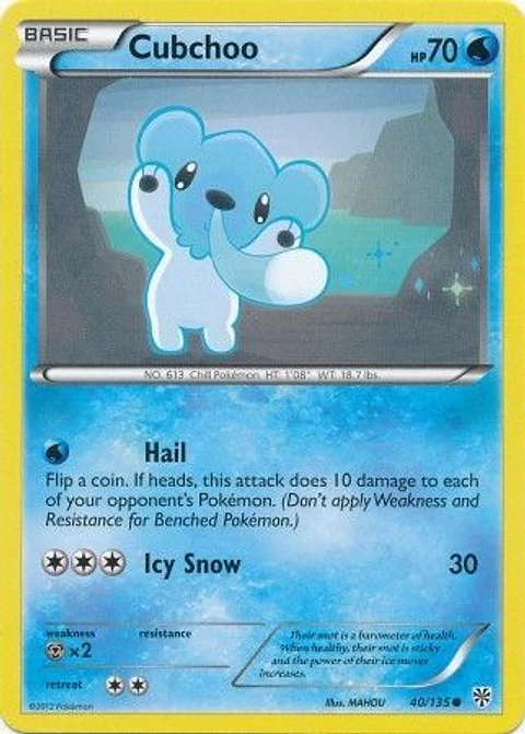 Cubchoo - 40/135 - Common - PLS