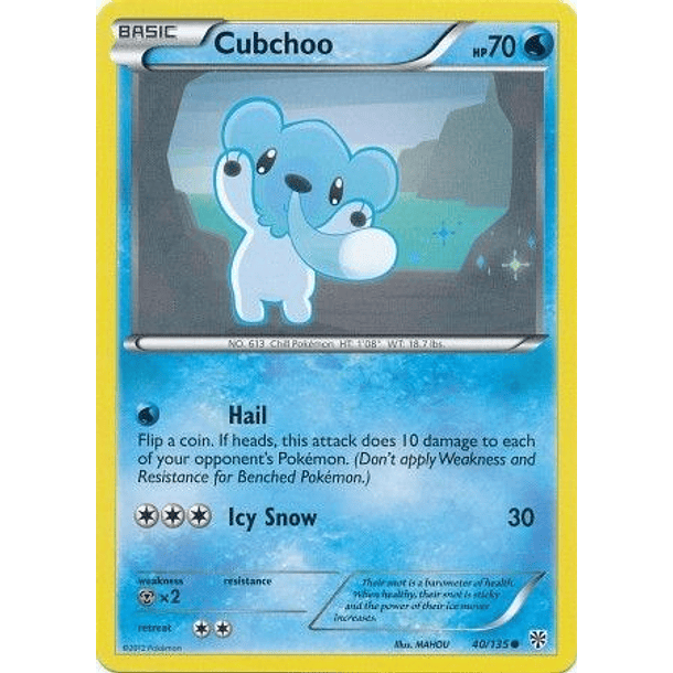 Cubchoo - 40/135 - Common