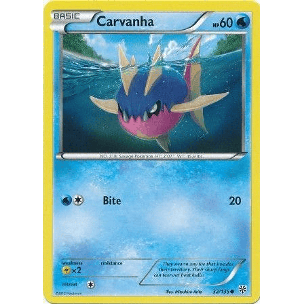 Carvanha - 32/135 - Common